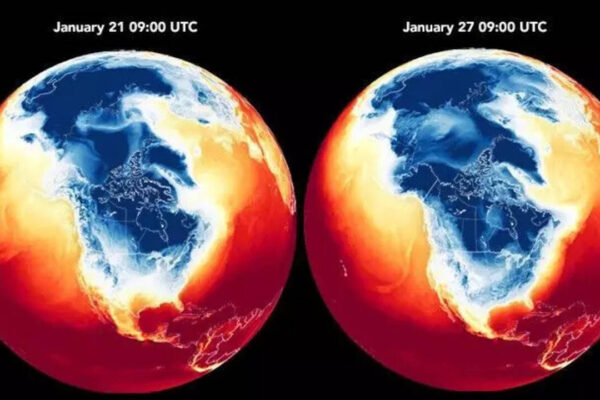 NASA reveals how Arctic air froze half of America in January