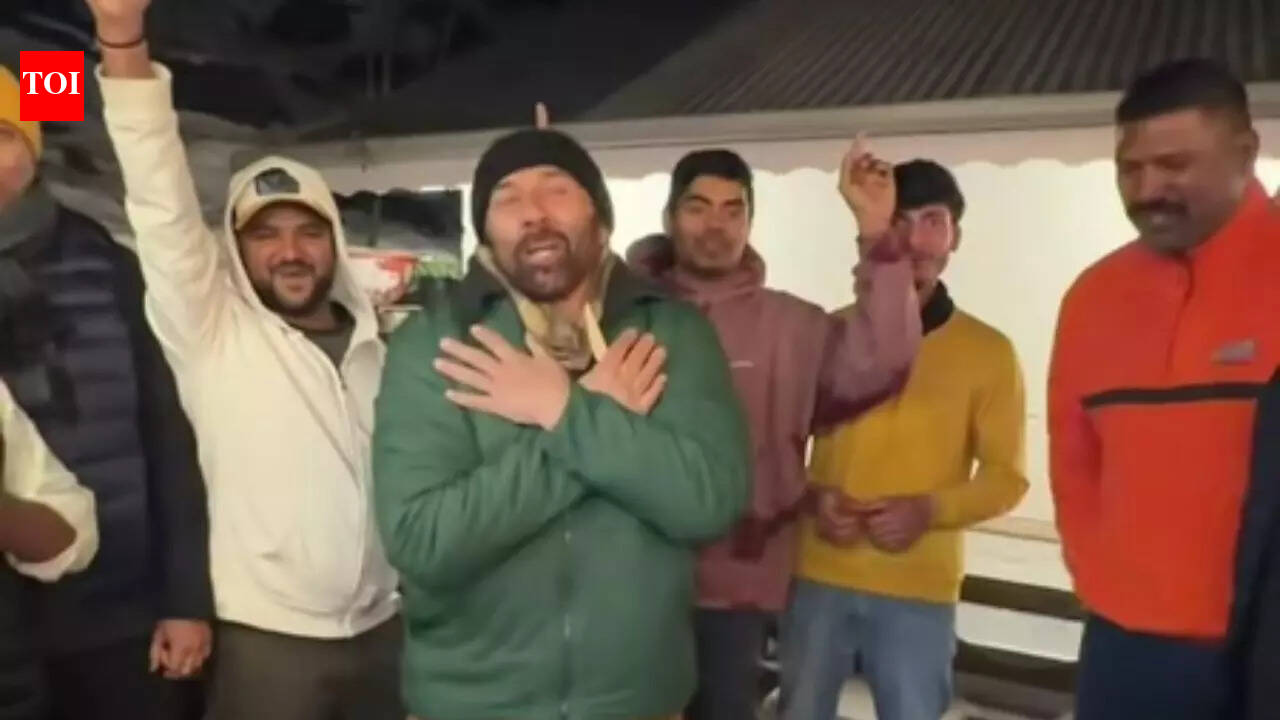 ‘Border 2’: Sunny Deol celebrates the movie’s success with cake, music, and more – Watch |