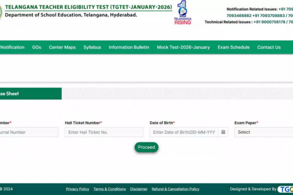 TG TET response sheet 2026 released, objections close Feb 1; download TS TET answer key here