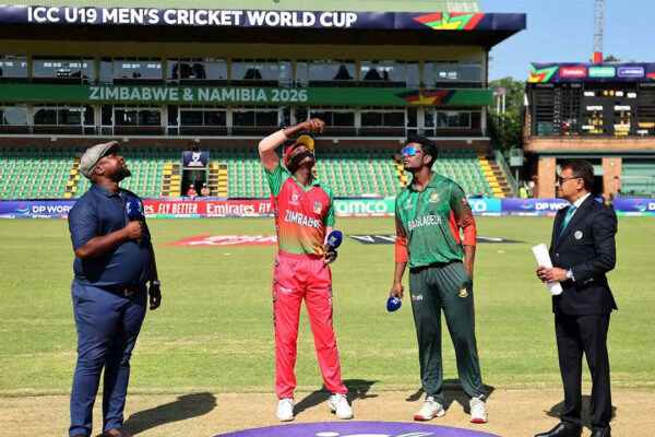 Bangladesh Under-19 41/1 in 10.0 Overs