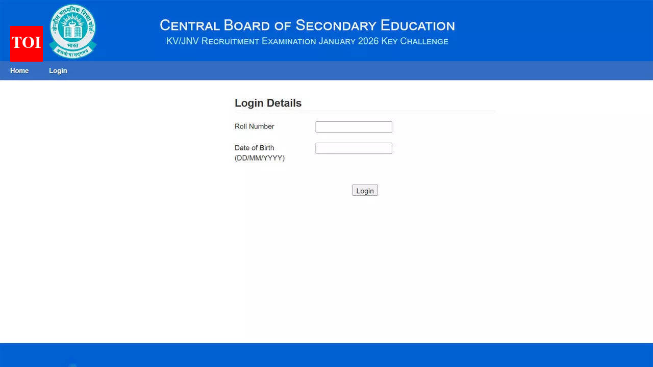 KVS NVS answer key 2026 released for Tier-1 teaching and non-teaching jobs; check OMR and direct download link here