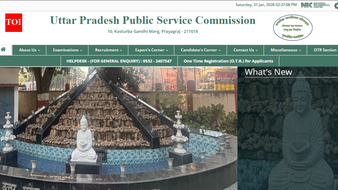 UPPSC exam calendar 2026 released: UP PCS mains scheduled for March end, more dates here