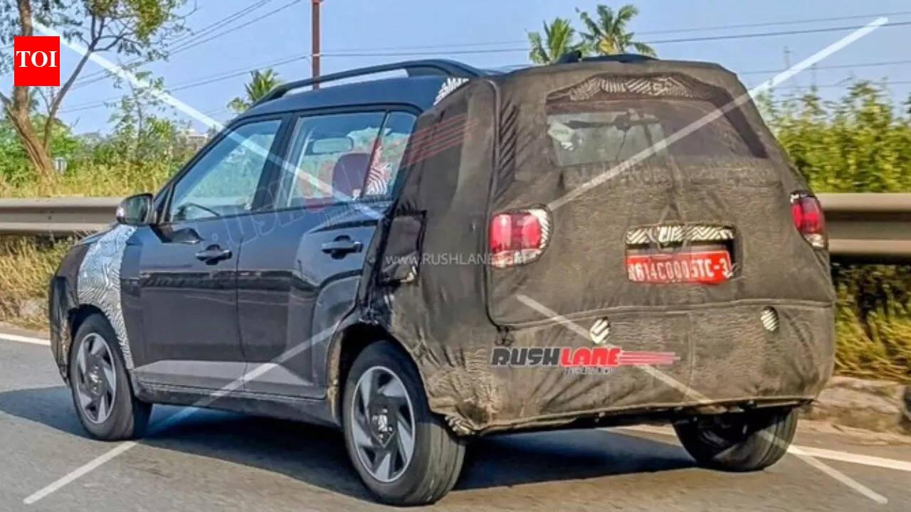 2026 Hyundai Exter spied: What’s new in updated Tata Punch rival