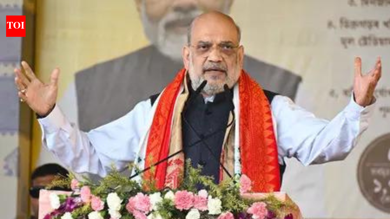 ‘Maa, Maati, Manush unsafe in Bengal’: Amit Shah targets Mamata Banerjee at BJP meet, slams govt over Kolkata warehouse fire | India News