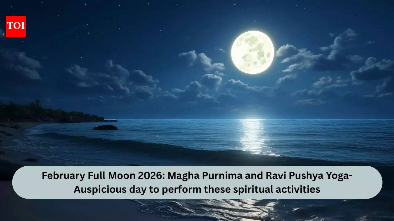 February Full Moon 2026: Magha Purnima and Ravi Pushya Yoga; Auspicious day to perform these spiritual activities |