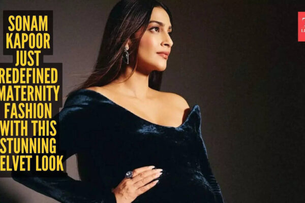 Sonam Kapoor’s pregnancy glow hits different in this navy velvet gown