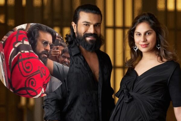 Ram Charan Faces Chaos Outside Hyderabad Hospital While Shielding Daughter Klin Kaara |