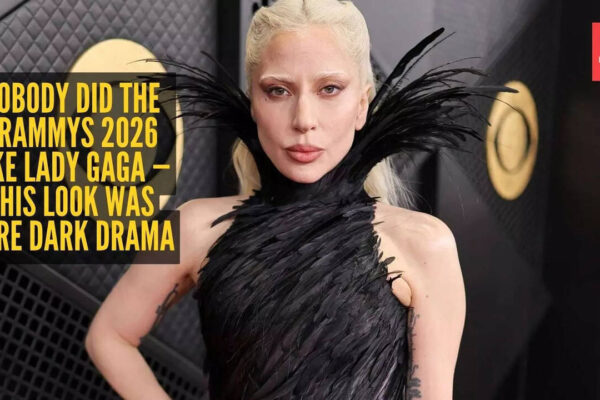 Lady Gaga turned the Grammys 2026 red carpet into a gothic fairytale |