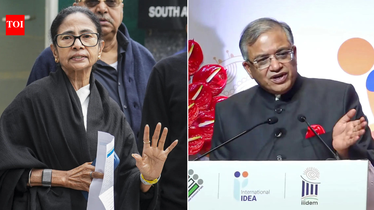 ‘Misbehaved, thumped table and left’: EC hits back at Mamata’s fiery attack on poll chief over SIR