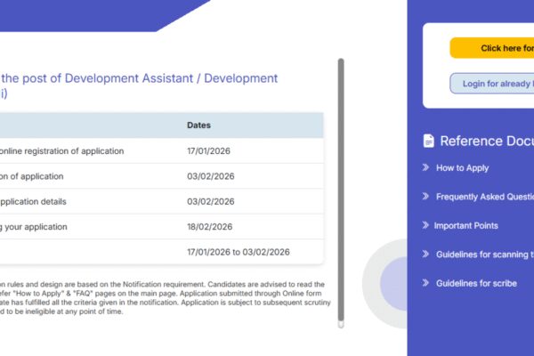 NABARD recruitment 2026: Registration ends for 162 Development Assistant posts today, direct link to apply before deadline