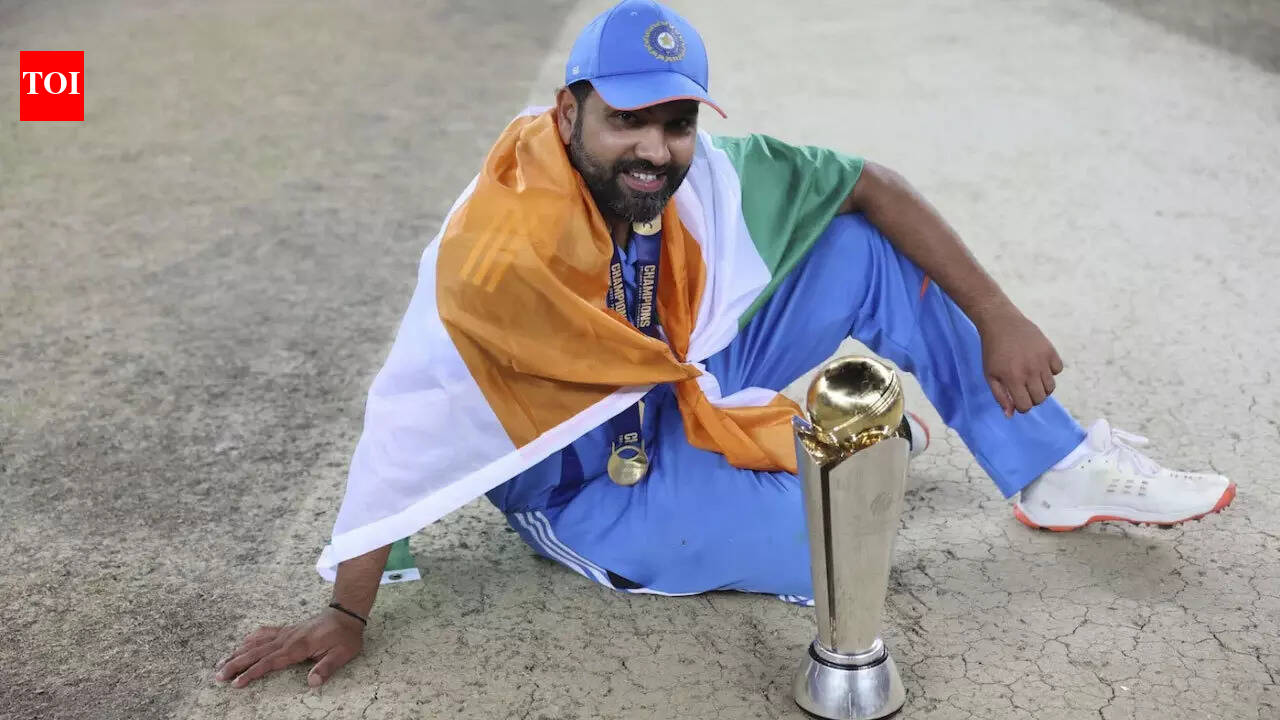 ‘Effort to win trophies for my country will always continue’: Rohit Sharma after being conferred Padma Shri – WATCH