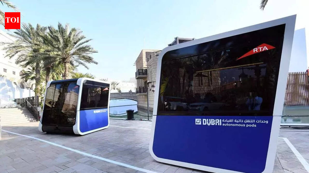 Dubai unveils driverless pod routes connecting metro stations to major destinations | World News