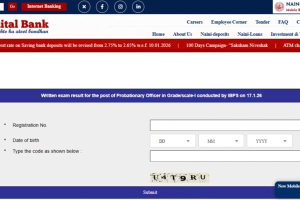 Nainital Bank recruitment 2026 result for Clerk, PO, and SO out: Direct link to check scores here