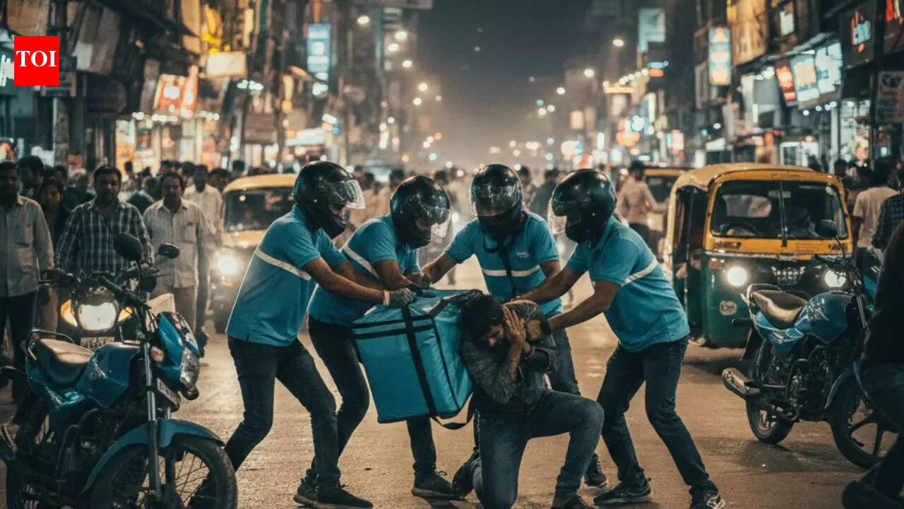 . NEW DELHI: A 36-year-old businessman, Shivam Gupta, died Tuesday, days after being allegedly attacked by food delivery agents in central Delhi. Shivam, an only child, was reportedly punched, kicked, and hit on the head with a helmet following a verbal spat.The incident took place on the night of January 2 near E Block, Connaught Place, when Shivam had asked a delivery agent for water, police said, reported news agency PTI. Two more delivery agents allegedly joined in the attack. A PCR call around 1.30 am on January 3 reported an unconscious man lying on the road, bleeding. Shivam was rushed to Lok Nayak Jai Prakash Hospital, where doctors found multiple haematomas and declared him unfit to give a statement.Shivam was later transferred to Ram Manohar Lohia Hospital and underwent surgery on January 5. His father, Anil Kant Gupta, said Shivam initially showed signs of recovery but passed away on January 19. Gupta, who owns shops in Paharganj, said he had personally checked CCTV footage that showed his son lying on the ground while his friend stood nearby.”I, along with the police, checked many CCTV footage of the incident. I was told by the police that my son asked for water from the delivery agents when a verbal spat ensued with one of the agents. He, in a fit of rage, repeatedly stuck a helmet on my son’s head. He fell unconscious on the ground and his friend, who went with him, was standing close to him. I have no idea why he did not inform us about the entire matter,” Gupta alleged.Police said they inspected the scene, collected blood-stained material for forensic examination, and reviewed CCTV footage. An FIR was registered under Section 110 (culpable homicide) and Section 3(5) (common intention) of the Bharatiya Nyaya Sanhita. Two men have been apprehended, and further investigation is underway to identify all those involved.About the AuthorTOI News DeskThe TOI News Desk comprises a dedicated and tireless team of journalists who operate around the clock to deliver the most current and comprehensive news and updates to the readers of The Times of India worldwide. With an unwavering commitment to excellence in journalism, our team is at the forefront of gathering, verifying, and presenting breaking news, in-depth analysis, and insightful reports on a wide range of topics. The TOI News Desk is your trusted source for staying informed and connected to the ever-evolving global landscape, ensuring that our readers are equipped with the latest developments that matter most.”Read MoreEnd of ArticleFollow Us On Social MediaVideos’Symbol Of Negativity’: Goyal Rains Fire On Rahul Gandhi After US-India Trade Deal, Parl RuckusIndia-US Trade Deal: Moscow Contradicts Trump’s Claim On New Delhi ‘Stopping’ Russian Oil Imports’Called Me Yaar, Threw Papers’: TDP MP Tenneti Slams Eight Suspended Lok Sabha MPs’Dairy, Agriculture Protected’: Piyush Goyal Outlines ‘Historic’ US-India Trade Deal, Lauds PM ModiBudget 2026: Defence Expert Flags Committed Liabilities, Calls For Battlefield TransparencyPak Defence Minister Khawaja Asif Admits Terror Rooted In Corruption, Vindicates India In ParliamentGold, Silver Under Pressure After Peaks: Should You Invest And Hold Precious Metals Or Sell Off?India Moves To Secure Chicken’s Neck As Underground Rail Project Targets Strategic Vulnerabilities’Exit India If…’: Supreme Court Sends Sharp Message To Meta Over WhatsApp Policy, Indian User Data’PM Modi Under Pressure From Trump’: Rahul Gandhi Claims As Trade Deal Debate Paralyses Lok Sabha123PhotostoriesA look into Yuvika Chaudhary and Prince Narula’s parenthood journeyFrom prehistoric sharks to unusual flowers: What’s inside the world’s largest cave6 common mistakes people make while cooking cauliflower6 luxury electric cars that blend sustainability with opulence‘Love Island’, ‘Love Is Blind’, and more: Reality TV couples who are still together in 2026Diljit Dosanjh makes Indian-style Masala Bread Omelette and we are absolutely loving it’Vadh 2’, ‘Bhabhiji Ghar Par Hain’, ‘Devdas’ re-release: What to watch in cinemas this weekWaheeda Rehman birthday special: The journey that took her from Madras stages to a break opposite legendary actor NT Rama RaoArchana Puran Singh opens up about miscarriage, father’s sudden demise and more; says, “I felt abandoned by Parmeet during my pregnancy”Don’t Be Shy!’, ‘Alpha’, ‘Love & War’: A closer look at Alia Bhatt’s exciting slate ahead in 2026123Hot PicksBudget 2026Gold Silver PricesCigarette Prices HikeIndia US TradeIncome Tax CalculatorPublic holidays February 2026Bank Holidays februaryTop TrendingSuper Bowl HalftimeMLB Trade RumorsJarrell MillerTom BradyTampa Bay LightningNHL Trade RumorsDarnell NurseRyan ClarkSam BennettGold Riyadh Players Ranking