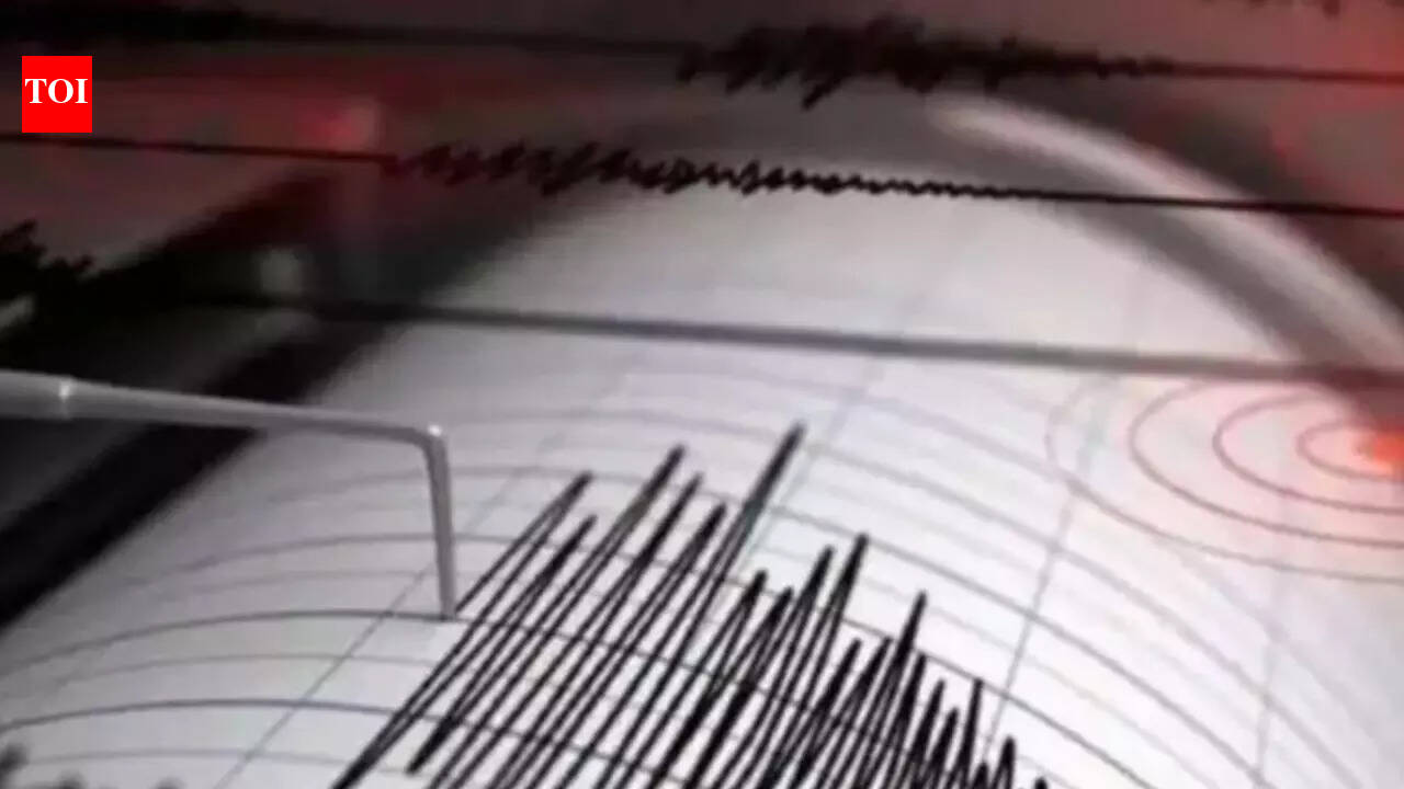 Representational Image NEW DELHI: Tremors were felt across Kolkata and its adjoining areas on Tuesday evening after an earthquake of magnitude 6.1, with its epicentre in Myanmar, jolted parts of eastern and northeastern India, an IMD official said.“The epicentre of the earthquake was somewhere in Myanmar. We are ascertaining the details and trying to pinpoint its exact location. It had a magnitude of 6.1 on the Richter scale,” the official told PTI.Residents of high-rise buildings and office employees said they experienced the tremors from the earthquake.There were no immediate reports of damage or injuries due to the earthquake.A 3.9-magnitude earthquake had struck Myanmar on January 26.About the AuthorTOI News DeskThe TOI News Desk comprises a dedicated and tireless team of journalists who operate around the clock to deliver the most current and comprehensive news and updates to the readers of The Times of India worldwide. With an unwavering commitment to excellence in journalism, our team is at the forefront of gathering, verifying, and presenting breaking news, in-depth analysis, and insightful reports on a wide range of topics. The TOI News Desk is your trusted source for staying informed and connected to the ever-evolving global landscape, ensuring that our readers are equipped with the latest developments that matter most.”Read MoreEnd of ArticleFollow Us On Social MediaVideosIndia-US Trade Deal: Trump Says India Won’t Buy Russian Oil; Rahul Gandhi Accuses PM of Selling Out’Symbol Of Negativity’: Goyal Rains Fire On Rahul Gandhi After US-India Trade Deal, Parl RuckusIndia-US Trade Deal: Moscow Contradicts Trump’s Claim On New Delhi ‘Stopping’ Russian Oil Imports’Called Me Yaar, Threw Papers’: TDP MP Tenneti Slams Eight Suspended Lok Sabha MPs’Dairy, Agriculture Protected’: Piyush Goyal Outlines ‘Historic’ US-India Trade Deal, Lauds PM ModiBudget 2026: Defence Expert Flags Committed Liabilities, Calls For Battlefield TransparencyPak Defence Minister Khawaja Asif Admits Terror Rooted In Corruption, Vindicates India In ParliamentGold, Silver Under Pressure After Peaks: Should You Invest And Hold Precious Metals Or Sell Off?India Moves To Secure Chicken’s Neck As Underground Rail Project Targets Strategic Vulnerabilities’Exit India If…’: Supreme Court Sends Sharp Message To Meta Over WhatsApp Policy, Indian User Data123PhotostoriesHow to make dhaba-style dal makhani at homeThere are only 6 countries whose names begin with the letter ‘U’Archana Puran Singh and Parmeet Sethi’s love story: From a ‘fling’ to three decades of togethernessA look into Yuvika Chaudhary and Prince Narula’s parenthood journeyFrom prehistoric sharks to unusual flowers: What’s inside the world’s largest cave6 common mistakes people make while cooking cauliflower6 luxury electric cars that blend sustainability with opulence‘Love Island’, ‘Love Is Blind’, and more: Reality TV couples who are still together in 2026Diljit Dosanjh makes Indian-style Masala Bread Omelette and we are absolutely loving it’Vadh 2’, ‘Bhabhiji Ghar Par Hain’, ‘Devdas’ re-release: What to watch in cinemas this week123Hot PicksBudget 2026Gold Silver PricesCigarette Prices HikeIndia US TradeIncome Tax CalculatorPublic holidays February 2026Bank Holidays februaryTop TrendingSuper Bowl HalftimeMLB Trade RumorsJarrell MillerTom BradyTampa Bay LightningNHL Trade RumorsDarnell NurseRyan ClarkSam BennettGold Riyadh Players Ranking