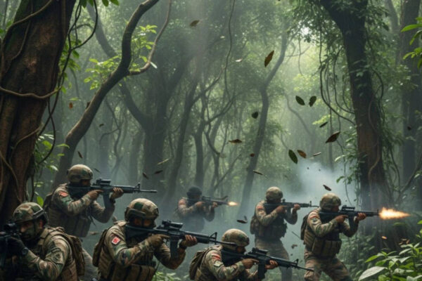 Fresh encounter breaks out in J&K. (Generative image) JAMMU: A fierce encounter broke out between a joint team of security forces and a group of terrorists holed up in a remote, forested area in Basantgarh, in J&K’s Udhampur district, on Tuesday. The Army’s White Knight Corps, in a statement on X, said a cordon had been set up and “Operation Kiya” was in progress.Officials said at least two to three Pakistani terrorists were believed to be trapped within the cordon. The White Knight Corps post stated that a joint team of Counter Insurgency Force Delta, police, and CRPF established contact with the terrorists around 4pm.Earlier, security forces had launched a search operation in Jopher area in Udhampur’s Ramnagar late Sunday. Combing was also carried out in the surrounding Marta, Kulthian, Sohan, Kheal, and Chour Mottu areas on Monday. Counter-terrorism actions continued in Ramgarh’s forests and Kalas top in Rajouri district, and the upper reaches of Poonch, Kathua, Doda and Reasi districts to track and kill fleeing terrorists.Meanwhile, Operation Trashi-I — launched in the forested Chatroo belt of Kishtwar district on Jan 18 — entered its 17th day on Tuesday as troops continued trudging through knee-deep snow to trace hiding terrorists. White Knight Corps Commander had visited the district Monday to review the counter-terrorism grid and assess the operational preparedness of units deployed in the region.Under Operation Trashi-I, security forces have engaged in four encounters with terrorists in the past fortnight. Initial contact was established in Sonnar forest near Mandral-Singhpora, Chatroo, on Jan 18, in which eight security personnel were injured, one of whom eventually succumbed. On Jan 22, another gunfight broke out with holed-up ultras in Singhpora. Yet another firefight followed on Jan 24, in which a Pakistani Jaish terrorist was shot dead. A brief gun battle occurred in Dolgam on Jan 31.Mobile internet services (all bandwidths) have remained temporarily suspended within a 6km-radius covering Singhpora, Chingam, and Chatroo since Jan 30 as a security measure.End of ArticleFollow Us On Social MediaVideos’India-US Trade Deal Removes Competitive Disadvantage’: Former Indian Envoy To WashingtonIndia-US Trade Deal: Trump Says India Won’t Buy Russian Oil; Rahul Gandhi Accuses PM of Selling Out’Symbol Of Negativity’: Goyal Rains Fire On Rahul Gandhi After US-India Trade Deal, Parl RuckusIndia-US Trade Deal: Moscow Contradicts Trump’s Claim On New Delhi ‘Stopping’ Russian Oil Imports’Called Me Yaar, Threw Papers’: TDP MP Tenneti Slams Eight Suspended Lok Sabha MPs’Dairy, Agriculture Protected’: Piyush Goyal Outlines ‘Historic’ US-India Trade Deal, Lauds PM ModiBudget 2026: Defence Expert Flags Committed Liabilities, Calls For Battlefield TransparencyPak Defence Minister Khawaja Asif Admits Terror Rooted In Corruption, Vindicates India In ParliamentGold, Silver Under Pressure After Peaks: Should You Invest And Hold Precious Metals Or Sell Off?India Moves To Secure Chicken’s Neck As Underground Rail Project Targets Strategic Vulnerabilities123PhotostoriesHow to make dhaba-style dal makhani at homeThere are only 6 countries whose names begin with the letter ‘U’Archana Puran Singh and Parmeet Sethi’s love story: From a ‘fling’ to three decades of togethernessA look into Yuvika Chaudhary and Prince Narula’s parenthood journeyFrom prehistoric sharks to unusual flowers: What’s inside the world’s largest cave6 common mistakes people make while cooking cauliflower6 luxury electric cars that blend sustainability with opulence‘Love Island’, ‘Love Is Blind’, and more: Reality TV couples who are still together in 2026Diljit Dosanjh makes Indian-style Masala Bread Omelette and we are absolutely loving it’Vadh 2’, ‘Bhabhiji Ghar Par Hain’, ‘Devdas’ re-release: What to watch in cinemas this week123Hot PicksBudget 2026Gold Silver PricesCigarette Prices HikeIndia US TradeIncome Tax CalculatorPublic holidays February 2026Bank Holidays februaryTop TrendingSuper Bowl HalftimeMLB Trade RumorsJarrell MillerTom BradyTampa Bay LightningNHL Trade RumorsDarnell NurseRyan ClarkSam BennettGold Riyadh Players Ranking