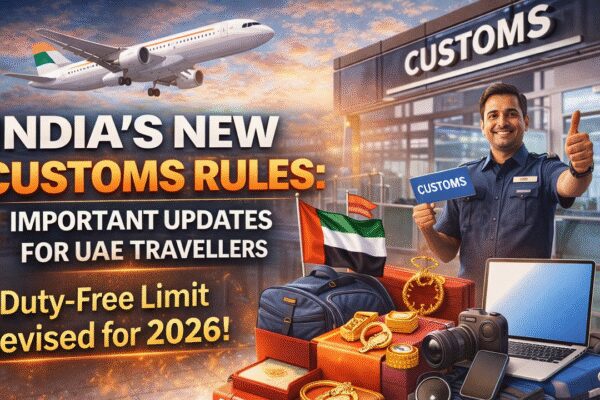 Big relief for UAE travellers to India: Higher duty-free limits, gold jewellery reforms, simpler baggage clearance, revamped customs rules