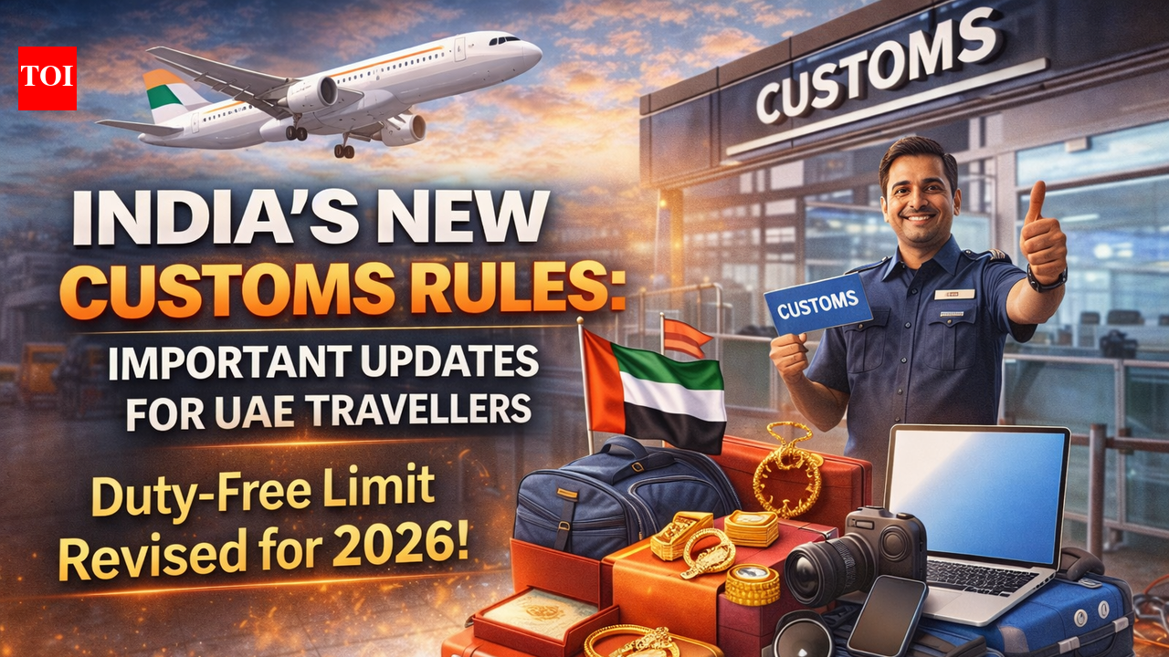 Big relief for UAE travellers to India: Higher duty-free limits, gold jewellery reforms, simpler baggage clearance, revamped customs rules