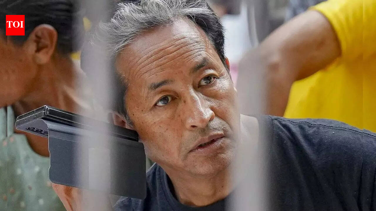 NEW DELHI: The Supreme Court on Wednesday asked the Centre whether there was any possibility of it rethinking or relooking at the detention of climate activist Sonam Wangchuk, saying that “his medical condition is not that good”.The top court also asked the Centre to brief it on the government’s stand on the next date of hearing and directed the authorities to place before it the original file related to Wangchuk’s detention.The observation came a day after the Centre and the Union Territory administration of Ladakh told the top court that Sonam was detained for allegedly instigating people in a sensitive border area.Justifying the detention, Solicitor General Tushar Mehta told a bench of Justices Aravind Kumar and P B Varale that all procedural safeguards were followed while invoking the National Security Act (NSA).”This court is dealing with a person who is instigating people in a border area, adjacent to Pakistan and China, where regional sensitivity is involved,” Mehta said, adding that all provisions of the NSA had been “scrupulously complied with” and that Sonam was being treated fairly.The arguments remained inconclusive and will continue on the next date of hearing, PTI reported.Earlier, the Centre had claimed that Sonam attempted to instigate Gen Z and had referred to protests such as those seen in Nepal and Bangladesh, including mentions of “Arab Spring-like agitations.”The court was hearing a plea filed by Sonam Wangchuk’s wife, Gitanjali J Angmo, challenging his detention under the NSA.She has alleged that the detention is illegal, arbitrary and violative of his fundamental rights. Senior advocate Kapil Sibal, appearing for Angmo, argued that the police relied on “borrowed material” and selective videos to mislead the detaining authority.The plea further said it was wholly “preposterous” that Sonam was being targeted after more than three decades of work and recognition at the state, national and international levels for his contributions to grassroots education, innovation and environmental conservation in Ladakh and across India.Sonam, who is lodged in Jodhpur Central Jail, was detained on September 26 last year, two days after violent protests demanding statehood and Sixth Schedule status for Ladakh left four people dead and 90 injured.The government has accused him of inciting the violence, a charge Angmo has denied, stating that Sonam had himself condemned the violence and said it would lead to the failure of Ladakh’s peaceful movement.About the AuthorTOI News DeskThe TOI News Desk comprises a dedicated and tireless team of journalists who operate around the clock to deliver the most current and comprehensive news and updates to the readers of The Times of India worldwide. With an unwavering commitment to excellence in journalism, our team is at the forefront of gathering, verifying, and presenting breaking news, in-depth analysis, and insightful reports on a wide range of topics. The TOI News Desk is your trusted source for staying informed and connected to the ever-evolving global landscape, ensuring that our readers are equipped with the latest developments that matter most.”Read MoreEnd of ArticleFollow Us On Social MediaVideosRahul Gandhi Defends Naravane Memoir Quotes, Priyanka Questions Nishikant Dubey Quotes On Nehru’Justice Is Crying…’: Mamata Banerjee Takes EC Head On In Supreme Court Over SIR Row In Bengal‘Combatise Space Command…L1 Needs To Go.’: Expert Stresses Defence Reforms After Budget 2026India-US Trade Deal Vs India-EU FTA: Which Agreement Delivers Bigger Exports Jobs And GrowthKorean ‘Love Game’ Under Lens After Ghaziabad Sisters Suicide Raises Alarm On Digital AddictionPolitical Storm Erupts As Rahul Gandhi, Ravneet Bittu Clash, Cong Targets PM Modi On Epstein FilesPiyush Goyal Defends India-US Trade Deal in Lok Sabha, Says Farmers And Dairy Interests Fully Safe’Sorry Papa’: Suicide Note From Three Sisters In Ghaziabad Triggers Debate On Gaming AddictionMamata Banerjee Takes SIR Battle Against Election Commission To Supreme Court, Openly Challenges BJPChina Backs BRICS Presidency, Highlights Record Trade Growth With India Amid Diplomatic Reset123PhotostoriesNot just potato: 9 types of popular fillings that make samosa a true food lover’s delightGaming addiction, school dropout, isolation: Key details in Ghaziabad-Loni sisters’ death caseBengaluru plans 800-metre flyover to decongest Iblur Junction; ORR travel time to dropIs your rice real? Simple home checks for “plastic rice” and 5 recipes to tryBest-rated BTS tours: From ‘Love Yourself’ to ‘The Wings’ toursTop 5 real estate hotspots in Mumbai Metropolitan Region (MMR) in 2026Why BMW cars are so expensive: The features that make them stand outWhat is the difference between a lease and a rent agreement7 parenting lessons from Violet BridgertonHow vintage furniture shapes modern comfort123Hot PicksBudget 2026Gold Silver PricesParliament Budget SessionRelationship consentIncome Tax CalculatorPublic holidays February 2026Bank Holidays februaryTop TrendingArtemi PanarinMLB Trade RumorsAyesha CurryKayla NicoleNHL Injury UpdatePuka NacuaRussell WilsonDenver Nuggets vs Detroit PistonsNikola JokicGold Riyadh Players Ranking