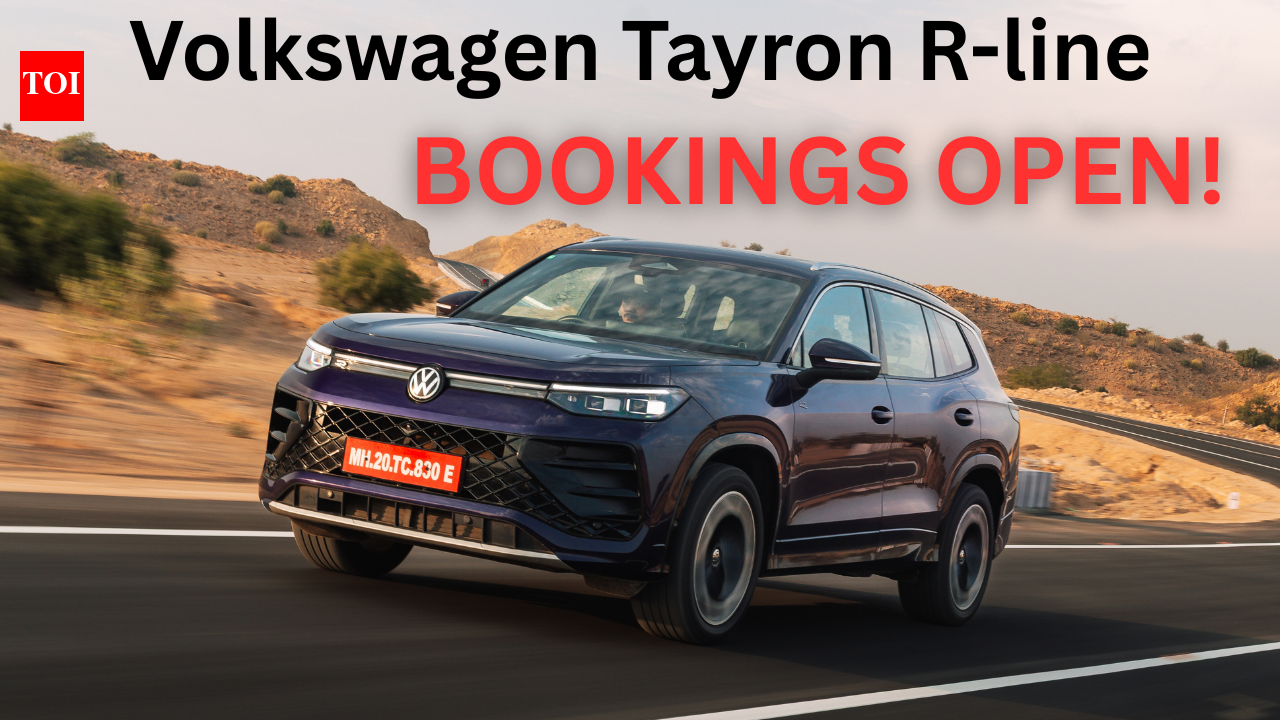 Volkswagen Tayron R-line pre-bookings begin: Expected price, specs & more