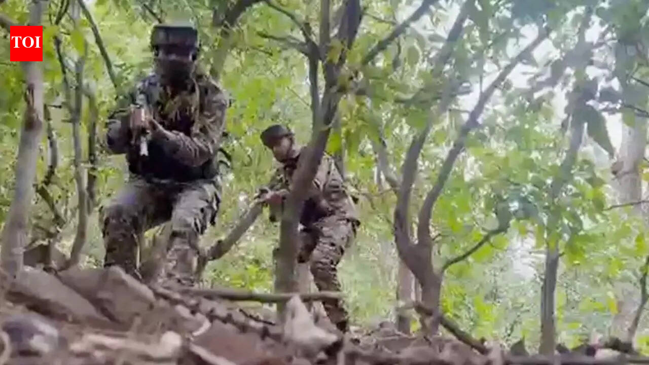 J-K Op underway NEW DELHI: A terrorist was killed on Wednesday evening during an ongoing anti-terror operation in the Kishtwar region of Jammu and Kashmir, the officials said.The encounter took place under Operation ‘Trashi-I’, as security forces continued their search for terrorists hiding in the area. In a post on X, the Army’s White Knight Corps said contact was re-established with terrorists on the run at around 5.45 pm in the Dichhar area of Kishtwar.”In the continuing search and elimination of terrorists in the Kishtwar region, where the hunt has already led to several contacts in the dense forests and challenging terrain, contact was re-established with the terrorists on the run in the ongoing joint Operation Trashi-I by the troops of Counter-Insurgency Force Delta, White Knight Corps, J&K Police and CRPF at around 5.45 pm today in the general area of Dichhar, Kishtwar,” the post said.”One terrorist has been successfully neutralised. Operation is in progress,” it added. Security forces said the operation is continuing in the area. This was the fifth encounter in the Chatroo belt over the past 18 days, as the Army and police continue to hunt a group of terrorists affiliated with the Pakistan-based Jaish-e-Mohammad (JeM) outfit, PTI reported.Officials said the latest encounter began when a joint search party was conducting operations in Sanjinala-Dichhar in the Chingam forest.Operation ‘Kiya’: Two terrorists killed in UdhampurIn a separate development, earlier in the day, two Pakistani terrorists including a top commander of JeM were killed after being trapped inside a cave in Udhampur district, officials said. Several powerful blasts were heard when forces stormed the cave around noon.One of the slain terrorists was identified as Rubani alias Abu Mavia, a self-styled top JeM commander active in the area for several years. While one body was found at the mouth of the cave, the other was recovered from deep inside.The terrorists were located by joint teams of the Army, police and CRPF during intensified searches in the higher reaches of the Ramnagar-Basantgarh area around 4 pm on Tuesday, triggering a fierce gunfight. The Army named the over 20-hour-long operation “Kiya”, saying that while the operation has concluded, the area remains under surveillance.”Based on specific intelligence input provided by police, troops of Counter-Intelligence Force Delta, White Knight Corps planned and executed a focused joint counter-terror operation in the general area of Jophar Forest, Basantgarh in coordination with police and CRPF reinforcing the cordon, ensuring effective area domination to prevent escape of terrorists,” the Army’s White Knight Corps had earlier said.”Contact with terrorists was established yesterday and since then, terrorists were prevented from breaking contact. Following a calibrated and coordinated response, two terrorists have been successfully neutralised. The operation highlighted seamless inter-agency coordination, tactical precision and high standards of professionalism,” it added.A large quantity of arms and ammunition, including an M4 carbine and an AK assault rifle, were recovered from the slain terrorists.A series of encounters, three in Kathua district and four in the Chatroo forest belt in Kishtwar, took place in January as part of intensified operations in the upper reaches of the Jammu region. These resulted in the killing of top JeM terrorist Usman of Pakistan in Kathua and the death of a paratrooper in Kishtwar.Usman was part of the same group eliminated in Udhampur and had got separated following the Soan encounter, officials said.About the AuthorTOI News DeskThe TOI News Desk comprises a dedicated and tireless team of journalists who operate around the clock to deliver the most current and comprehensive news and updates to the readers of The Times of India worldwide. With an unwavering commitment to excellence in journalism, our team is at the forefront of gathering, verifying, and presenting breaking news, in-depth analysis, and insightful reports on a wide range of topics. The TOI News Desk is your trusted source for staying informed and connected to the ever-evolving global landscape, ensuring that our readers are equipped with the latest developments that matter most.”Read MoreEnd of ArticleFollow Us On Social MediaVideos’Insulted Sikh Community’: Hardeep Puri Slams Rahul Gandhi Over ‘Traitor’ Remark At Ravneet BittuRahul Gandhi Defends Naravane Memoir Quotes, Priyanka Questions Nishikant Dubey Quotes On Nehru’Justice Is Crying…’: Mamata Banerjee Takes EC Head On In Supreme Court Over SIR Row In Bengal‘Combatise Space Command…L1 Needs To Go.’: Expert Stresses Defence Reforms After Budget 2026India-US Trade Deal Vs India-EU FTA: Which Agreement Delivers Bigger Exports Jobs And GrowthKorean ‘Love Game’ Under Lens After Ghaziabad Sisters Suicide Raises Alarm On Digital AddictionPolitical Storm Erupts As Rahul Gandhi, Ravneet Bittu Clash, Cong Targets PM Modi On Epstein FilesPiyush Goyal Defends India-US Trade Deal in Lok Sabha, Says Farmers And Dairy Interests Fully Safe’Sorry Papa’: Suicide Note From Three Sisters In Ghaziabad Triggers Debate On Gaming AddictionMamata Banerjee Takes SIR Battle Against Election Commission To Supreme Court, Openly Challenges BJP123PhotostoriesMumbai–Pune Expressway turns parking lot as vehicles remain stuck for 12 hoursThis Royal in Asia owns 7000 luxury vehicles including 500 Rolls-Royce, 450 Ferraris and 380 BentleysRosa Parks once said, “I have learned over the years that when one’s mind is made up…”: 5 lessons it teaches students10 regional potato dishes that are a must-try once in a lifetime5 OTT hits of 2026 that created a massive buzz and had everyone talkingNot just potato: 9 types of popular fillings that make samosa a true food lover’s delightGaming addiction, school dropout, isolation: Key details in Ghaziabad-Loni sisters’ death caseBengaluru plans 800-metre flyover to decongest Iblur Junction; ORR travel time to dropIs your rice real? Simple home checks for “plastic rice” and 5 recipes to tryBest-rated BTS tours: From ‘Love Yourself’ to ‘The Wings’ tours123Hot PicksBudget 2026Gold Silver PricesParliament Budget SessionRelationship consentIncome Tax CalculatorPublic holidays February 2026Bank Holidays februaryTop TrendingArtemi PanarinMLB Trade RumorsAyesha CurryKayla NicoleNHL Injury UpdatePuka NacuaRussell WilsonDenver Nuggets vs Detroit PistonsNikola JokicGold Riyadh Players Ranking