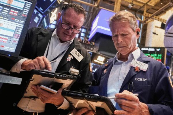 US markets today: Wall street opens mixed as tech stocks weigh; gold climbs back above ,000 per ounce