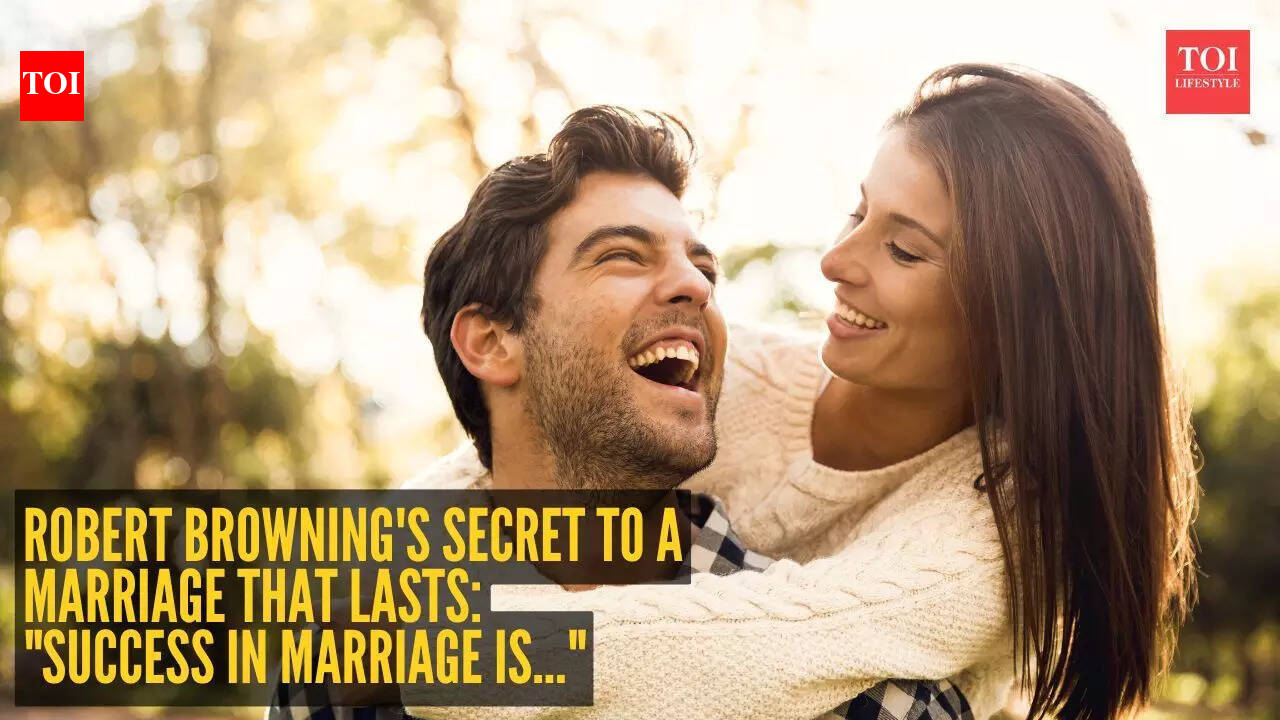 Relationship tip of the day: Robert Browning’s secret to a marriage that lasts: “Success in marriage is more than finding the right person: it is…”
