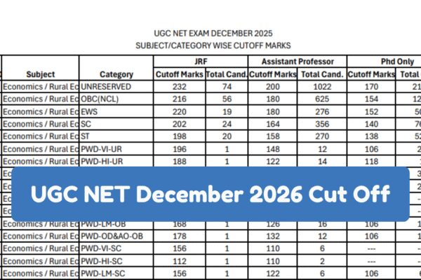 UGC NET December 2025 cut off released: Check if you qualify for JRF, Assistant Professorship, or PhD