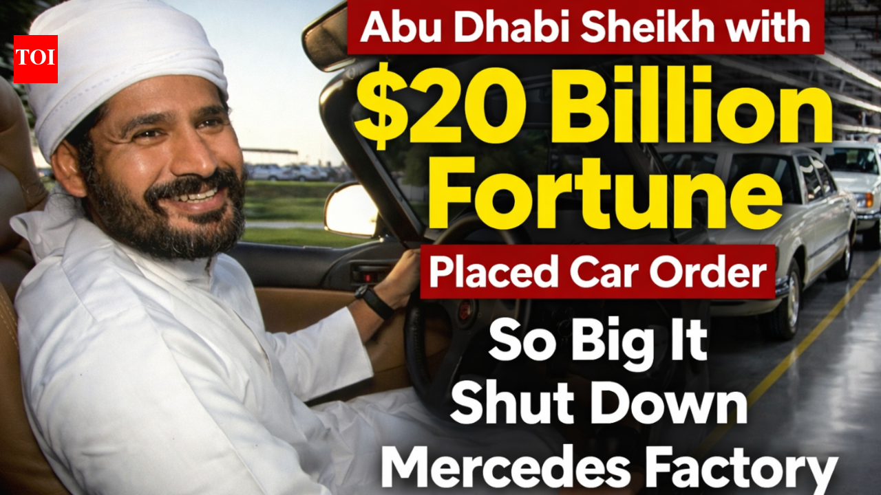 Abu Dhabi prince with  billion fortune placed car order so big it shut down a Mercedes factory | World News