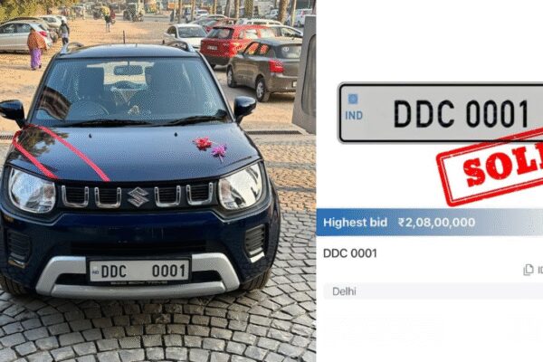 India’s most expensive car number plate costing Rs 2+crore: Full story here