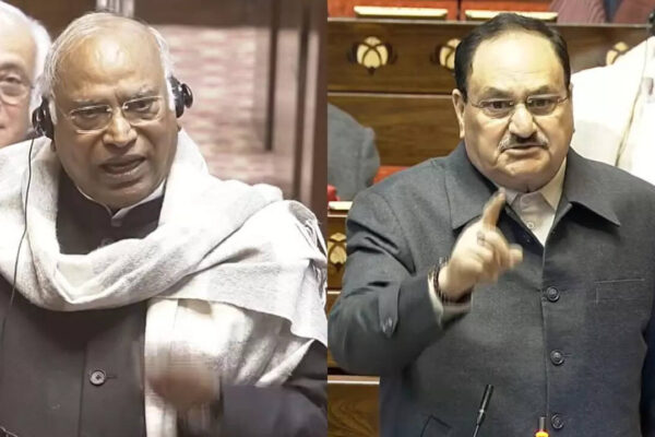 ‘Khujli’ vs ‘abodh balak’ jibe: Kharge and Nadda face-off in Rajya Sabha as Parliament logjam drags on