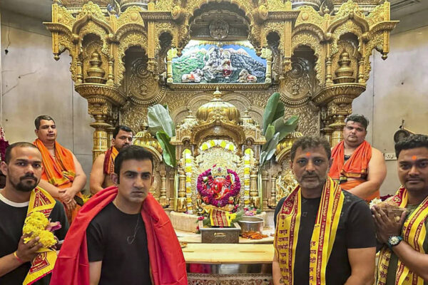 Gautam Gambhir visits Siddhivinayak, seeks blessings ahead of India’s T20 World Cup title defence