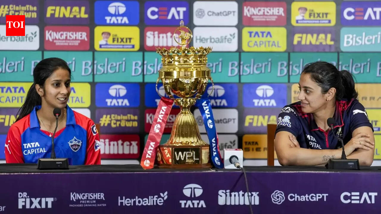 RCB vs DC Live Score, WPL 2026 Final: Delhi Capitals look to end final jinx as RCB eye another title