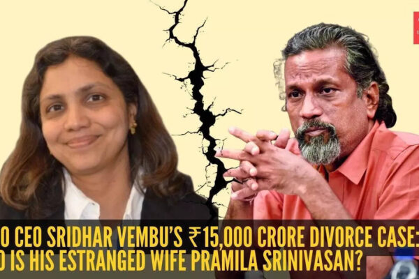 Zoho CEO Sridhar Vembu’s ₹15,000 Crore divorce case: Who is his estranged wife Pramila Srinivasan? |