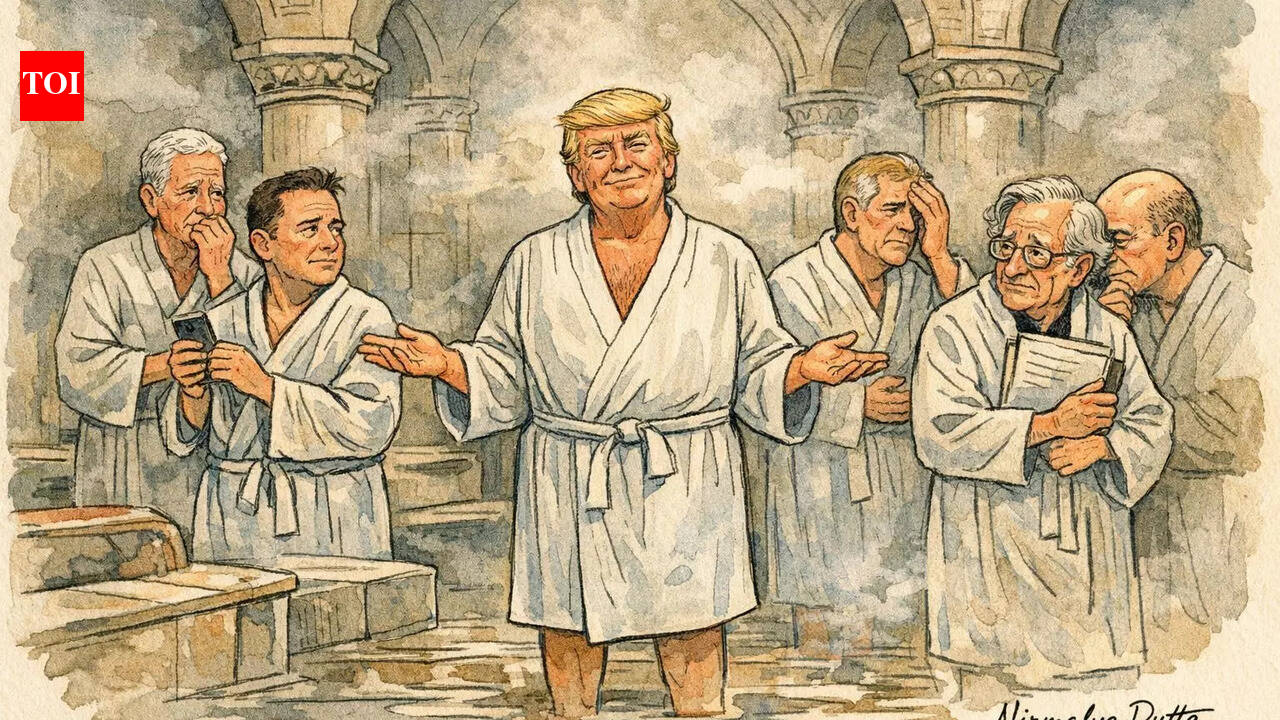Hammam mein sab…: Why Donald Trump remains untouched by the Epstein files (so far) | World News