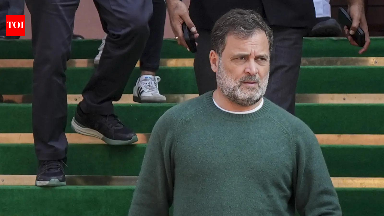 NEW DELHI: Congress Rahul Gandhi on Thursday hit back at Prime Minister Narendra Modi, claiming that he “sought refuge in lies” while addressing the Rajya Sabha.After PM Modi address, the Congress leader took to X and said, “Just so much panic from a few questions? Modi ji, so scared of the truth, sought refuge in lies.” Rahul Gandhi Called Ravneet Bittu ‘Traitor’ Because He Is Sikh: PM Modi’s Big Attack “Well, did what seemed right,” he added.In his much-anticipated speech in Rajya Sabha, PM Modi targeted the UPA regime and claimed that a significant part of the NDA regime, which has been in power for over a decade now, has gone in “correcting the mistakes of the past”.As PM Modi started his speech, loud sloganeering of “Let the LoP speak” and “tanashashi nahi chalegi (dictatorship will not be tolerated) by the opposition MPs. The opposition also staged a walkout shortly after the speech began.During his nearly 100-minute speech, PM Modi took many Gandhi family and accused them of ‘stealing’ Mahatma Gandhi’s surname.”For some people, stealing is a family profession. What’s shocking is that those habitual thieves have also stolen surname of a Gujarati, Mahatma Gandhi,” PM Modi said.Further taking a “start up” dig at the Congress party, and and its leadership Rahul Gandhi, the prime minister alleged that the party “cannot even lift their own startup.””Congress never promoted startup culture… They cannot even lift the startup of their own house,” PM Modi said.He also targeted Rahul for calling BJP MP Ravneet Singh Bittu a traitor and accused the Congress leader of insulting the Sikhs.”What happened yesterday — the ‘Yuvraj’ of Congress, who has a ‘shaatir dimaag’ called a member of this House a traitor. His arrogance is at its peak. He did not call others who left Congress traitors, but he said it to this MP because he is a Sikh,” Prime Minister Modi said in his reply to the Motion of Thanks to the President’s address in Rajya Sabha.Rahul Gandhi had on Wednesday exchanged barbs with former party colleague and Union minister Ravneet Singh Bittu in Parliament premises. In videos released by the Congress, Gandhi was heard calling Bittu “a traitor” and the minister retorting with “desh ke dushman” (enemy of the nation) jibe.About the AuthorTOI News DeskThe TOI News Desk comprises a dedicated and tireless team of journalists who operate around the clock to deliver the most current and comprehensive news and updates to the readers of The Times of India worldwide. With an unwavering commitment to excellence in journalism, our team is at the forefront of gathering, verifying, and presenting breaking news, in-depth analysis, and insightful reports on a wide range of topics. The TOI News Desk is your trusted source for staying informed and connected to the ever-evolving global landscape, ensuring that our readers are equipped with the latest developments that matter most.”Read MoreEnd of ArticleFollow Us On Social MediaVideos’Trump Wanted Unilateral Deal With India’: Former Envoy Unpacks India-US Trade Deal AnnouncementRahul Gandhi Called Ravneet Bittu ‘Traitor’ Because He Is Sikh: PM Modi’s Big Attack’Sit And Protest’: PM Modi Unfazed By Slogans, Takes Dig At Kharge As Opposition Walks Out Of RS’PM Hiding Behind Speaker’: Priyanka Gandhi Slams Om Birla’s Remark On Modi’s Lok Sabha Speech SkipWorld Praises India-US Trade Deal: PM Modi Tells Rajya Sabha Youth Will Gain Global Opportunities’Women MPs Near PM’s Chair’: Speaker Om Birla Reveals Why PM Modi Skipped Lok Sabha Speech’India Open To Explore Commercial Merits Of Venezuela Oil Import’: MEA On Trump’s Russian Oil ClaimIndia Shifts Trade Focus To Gulf Bloc After US And EU Deals, Piyush Goyal Announces Fresh FTA PushRajya Sabha Explodes As Nadda, Mallikarjun Kharge Trade Barbs Over Rahul Gandhi, ‘Gag’ On OppositionArt of the deal: How India turned from Maharaja of tariffs to king of deals123PhotostoriesCraziest things people have stolen from popular tourist locations5 high-performance cars that blend beauty with engineering powerPriyanka Chopra to Katrina Kaif: 5 iconic bridal jewellery pieces that made it to wedding trousseau of Bollywood’s top divas8 quick vegetarian air fryer dishes you can make in under 10 minutesFrom a lavish house in Dubai to net worth: Tejasswi Prakash and Karan Kundrra’s luxurious lifestyle5 countries where tourist travel is extremely restrictedZeenat Aman, Rekha, Waheeda Rehman, Madhubala: Rare, unseen moments of Bollywood’s most iconic leading ladiesAnanya Panday, Sara Ali Khan, Mouni Roy and Raveena Tandon: Celebrities who proudly display their Shiv bhakti sideAbhishek Bachchan birthday special: Must-watch films on OTT including ‘Guru’, ‘Dasvi’, ‘Manmarziyaan’, ‘Ludo’ and ‘Ghoomer’Kangana Ranaut is owning Parliament style again: 5 saree looks that made everyone stop scrolling123Hot PicksBudget 2026Gold Silver PricesParliament Budget SessionGCC Unified Visa 2026Income Tax CalculatorPublic holidays February 2026Bank Holidays februaryTop TrendingNBA Trade NewsNBA Trade UpdateNew Jersey Devils TradeStefon DiggsFramber ValdezWPL Final PreviewHarmanpreet KaurDeontay WilderBrad MarchandChris Paul