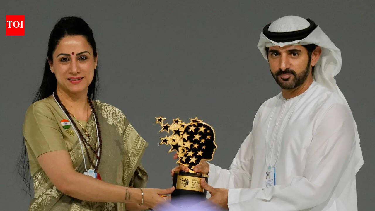 Who is Rouble Nagi? Indian teacher honoured with the  million Global Teacher Prize in Dubai