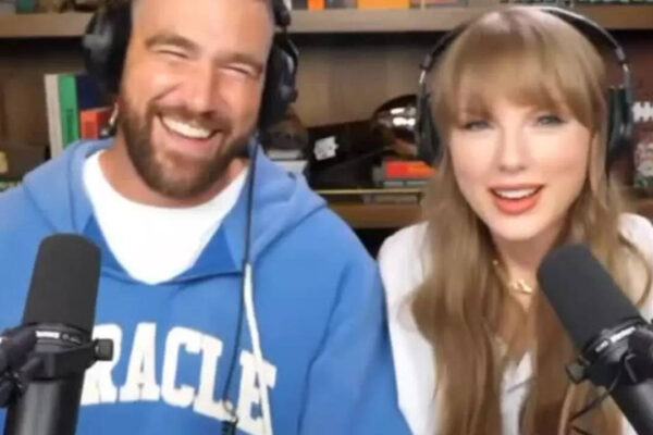 Travis Kelce says he ‘broke Taylor’s chair’, credits her sourdough bread as the main reason – WATCH