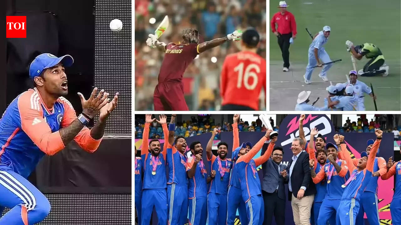 From Misbah-ul-Haq’s scoop, Carlos Brathwaite’s sixes to Suryakumar Yadav’s catch: A T20 World Cup history