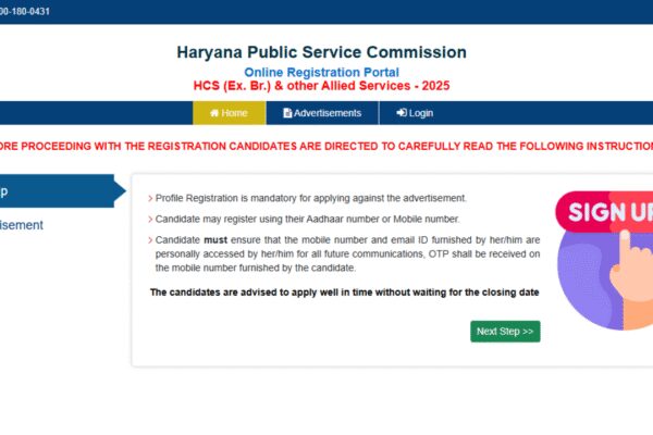 HPSC HCS recruitment 2026: Registration window opens at hpsc.gov.in; check direct link to apply and key details here