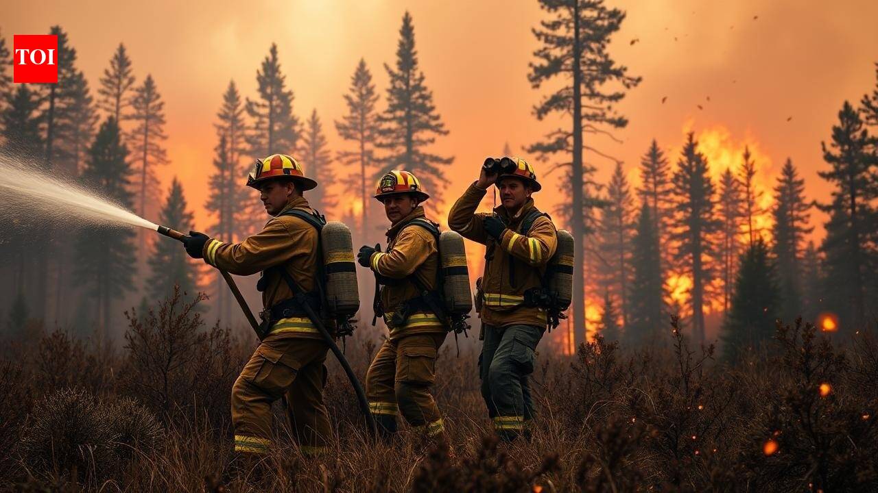 EU official announces 300-strong firefighting force to battle wildfires across Europe