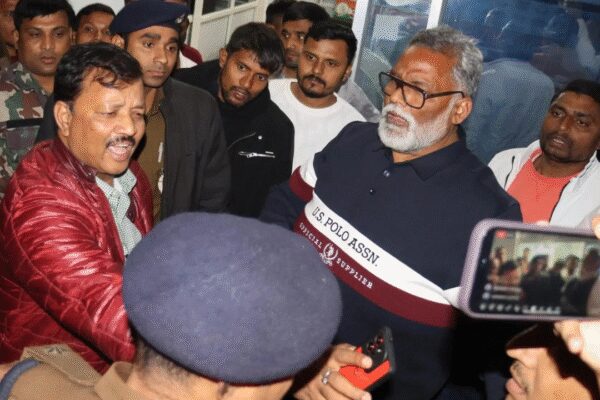 NEW DELHI: Police on late Friday night arrived at the residence of Purnia MP Pappu Yadav in Patna in connection with an old case.Meanwhile, Pappu Yadav resisted the arrest and accused Bihar Police of hatching a conspiracy of killing him and said that cops reached at his residence in civil uniform like criminals.”I have doubt that these people might have killed me. I will go straight to the Court. I will not go to the police station. If they want, they can house arrest me. The Court has called me tomorrow,” Pappu Yadav said.”Police reached here in civil uniform like criminals. I thought they had come to kill me. Is this a criminal’s house?… There was a case registered around 35 years ago, and the police came to arrest me in connection with that case,” he added.In a social media post on X, Pappu Yadav claimed that cops turned up at his residence because he was protesting against the death of student.”Brilliant Bihar Police. We fought the battle for justice for the NEET student girl Bihar Police got a right pain in the guts,” he said.”They turned up at the Patna residence to arrest us. But this won’t make Pappu Yadav bow down or shut up We’ll keep exposing the wrongdoings of the dishonest ones! Send us to jail or, give us the noose—Pappu won’t stop,” he added.(This is a developing story)About the AuthorTOI News DeskThe TOI News Desk comprises a dedicated and tireless team of journalists who operate around the clock to deliver the most current and comprehensive news and updates to the readers of The Times of India worldwide. With an unwavering commitment to excellence in journalism, our team is at the forefront of gathering, verifying, and presenting breaking news, in-depth analysis, and insightful reports on a wide range of topics. The TOI News Desk is your trusted source for staying informed and connected to the ever-evolving global landscape, ensuring that our readers are equipped with the latest developments that matter most.”Read MoreEnd of ArticleFollow Us On Social MediaVideosGrand Welcome To Dance Record: Indian Diaspora Gears Up For PM Modi’s Malaysia VisitWeeks After Noida Techie’s Death, Delhi Biker Dies After Falling Into Pit Dug By Jal BoardIndia Stands Firm On Chabahar Despite US-Iran Tensions And A Sanctions Threat, Tehran Backs DelhiFormer DGMO Lt Gen A.K. Bhatt Reveals How India Stopped China In Doklam: ‘We Used BRO Dozers…’From Exam Stress to Life Skills: PM Modi Engages Students in Pariksha Pe Charcha 2026Deadly Blast At Shia Religious Centre In Islamabad Raises Questions On Pakistan’s Security Failures’New Phase In Bilateral Ties’: Indian High Commissioner Hails PM Modi’s ‘Historic’ Malaysia VisitNorway PM Questions World War II-Era UNSC, Echoes India’s Demand For Reform And Global South VoiceAs Bangladesh Elections Near, Hindu Minority Faces Rising Attacks, Islamist Return And State SilenceBeyond Tariffs: The India–US Deal and the Politics of Oil123PhotostoriesDid you know? This indigenous Assamese craft is India’s best-kept heritage secretZendaya’s fashion evolution: A journey from girly pop to red carpet icon5 homemade, chemical-free ant killer sprays; effective DIY methodsInside Rohit Sharma’s premium car collection: 5 high-end luxury cars he owns10 iconic rajma dishes enjoyed across the globeApple TV shows to look forward to in 2026: ‘Imperfect Women’, ‘Margo’s Got Money Troubles’ and morePrince Narula, Tejasswi Prakash, and more: Can you guess these reality TV stars from their childhood picsValentine’s Week Full List 2026: Rose Day to Kiss Day, here is the complete list of Valentine Week 2026The mystery behind Leonardo da Vinci’s lost masterpieces and what historians sayFall in love, Bollywood style: 5 saree looks perfect for Valentine’s Day123Hot PicksBudget 2026Gold Silver PricesParliament Budget SessionGCC Unified Visa 2026Income Tax CalculatorPublic holidays February 2026Bank Holidays februaryTop TrendingGCC Unified VisaRamadan 2026Golden State Warriors vs Phoenix Suns InjuryPhiladelphia 76ers vs Los Angeles Lakers injury reportNFL Trade RumorsMyles Garrett GirlfriendSuryakumar YadavGhaziabad Suicide CaseJim BentT20 World Cup