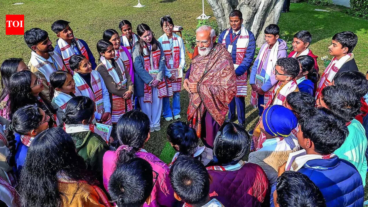 NEW DELHI: PM Narendra Modi on Friday urged students not to view success in exams as the sole purpose of their education and said an individual’s character and temperament, and not just grades, determine success in life.  “Education is not only for exams but for life. Exams are meant to examine oneself,” Modi said at his annual ‘Pariksha Pe Charcha’ interaction, aimed at helping students cope with exam pressure, adding that the ultimate goal is not marks but the holistic development of life.  Modi said he believes in focusing on future goals instead of obsessing about what has happened. “A leader told me, you have turned 75. I replied, 25 are still left. I don’t count what has passed. I count what is left,” he said. His advice to students was: “Don’t waste time counting what’s passed. Think about living what lies ahead.”About the AuthorManash Pratim GohainManash Pratim Gohain is a seasoned journalist with over two decades at The Times of India, where he has built a rich body of work spanning education policy, politics, and governance. Renowned for his incisive coverage of the National Education Policy (NEP) 2020, accreditation reforms, and skilling initiatives, he has also reported on student politics, urban policy, and social movements. His political reportage—both reflective and news-driven—adds depth to his writing, bridging policy with public impact. Through his 2,500 articles and related outlets, he has emerged as a trusted voice in national discourse, particularly in linking education reform to broader societal change.Read MoreEnd of ArticleFollow Us On Social MediaVideos’We Were Preparing For War’: Former DGMO Reveals Inside Story Of India-China Doklam Stand-OffGrand Welcome To Dance Record: Indian Diaspora Gears Up For PM Modi’s Malaysia VisitWeeks After Noida Techie’s Death, Delhi Biker Dies After Falling Into Pit Dug By Jal BoardIndia Stands Firm On Chabahar Despite US-Iran Tensions And A Sanctions Threat, Tehran Backs DelhiFormer DGMO Lt Gen A.K. Bhatt Reveals How India Stopped China In Doklam: ‘We Used BRO Dozers…’From Exam Stress to Life Skills: PM Modi Engages Students in Pariksha Pe Charcha 2026Deadly Blast At Shia Religious Centre In Islamabad Raises Questions On Pakistan’s Security Failures’New Phase In Bilateral Ties’: Indian High Commissioner Hails PM Modi’s ‘Historic’ Malaysia VisitNorway PM Questions World War II-Era UNSC, Echoes India’s Demand For Reform And Global South VoiceAs Bangladesh Elections Near, Hindu Minority Faces Rising Attacks, Islamist Return And State Silence123PhotostoriesWeekend Binge: After the ‘Ghooskhor Pandat’ row, films that sparked title controversies6 sacred towns along the GangesDid you know? This indigenous Assamese craft is India’s best-kept heritage secretZendaya’s fashion evolution: A journey from girly pop to red carpet icon5 homemade, chemical-free ant killer sprays; effective DIY methodsInside Rohit Sharma’s premium car collection: 5 high-end luxury cars he owns10 iconic rajma dishes enjoyed across the globeApple TV shows to look forward to in 2026: ‘Imperfect Women’, ‘Margo’s Got Money Troubles’ and morePrince Narula, Tejasswi Prakash, and more: Can you guess these reality TV stars from their childhood picsValentine’s Week Full List 2026: Rose Day to Kiss Day, here is the complete list of Valentine Week 2026123Hot PicksBudget 2026Gold Silver PricesParliament Budget SessionGCC Unified Visa 2026Income Tax CalculatorPublic holidays February 2026Bank Holidays februaryTop TrendingSuper Bowl TrophyCooper Kupp WifeKayla NicoleSuper Bowl LX TicketOliver RowlandJustin GaethjeLIV GolfLiam Paro vs Paddy Donovan Net WorthWinter Olympics 2026NBA Trade Update