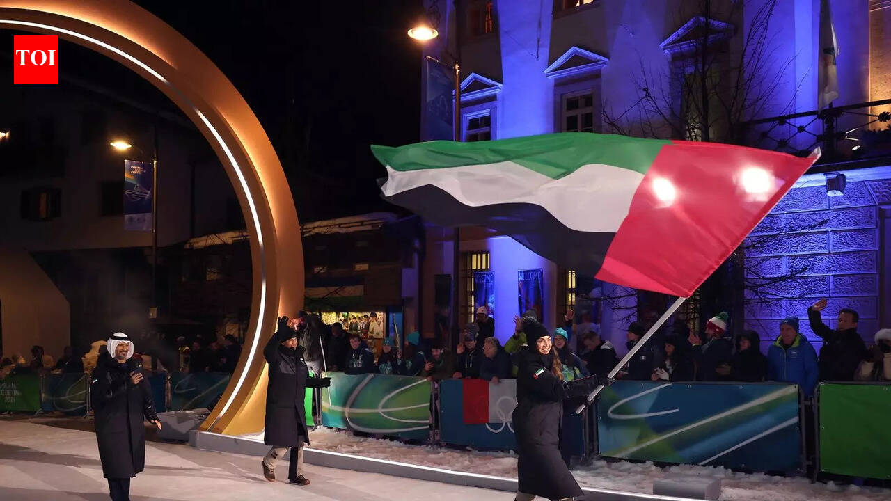 UAE makes historic Winter Olympics debut at Milan-Cortina 2026 | World News