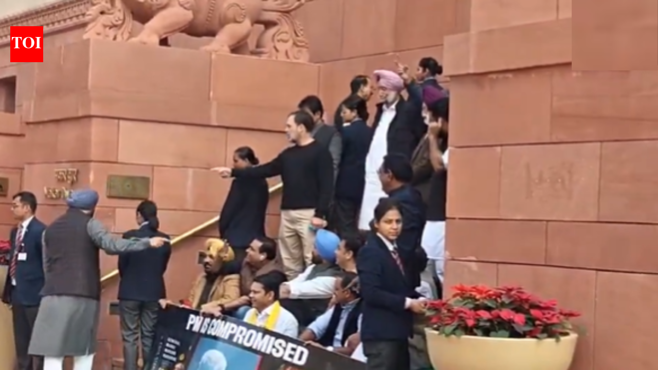 NEW DELHI: Union minister Ravneet Singh Bittu on Saturday reacted to his face-off with Rahul Gandhi over the latter’s “traitor” remark at Parliament earlier this week. Bittu alleged that the Lok Sabha leader of opposition lost his “temper” and became “so violent” that he had to be held back by other Congress leaders.The former Congress leader said that he was walking to the Parliament when Rahul came towards him “after losing his temper”, PTI reported. And he was offering a handshake, thinking that he is a ‘shahanshah’ (emperor), Bittu said.”His one arm was held by Congress leader K C Venugopal and the other by Gurdaspur MP Sukhjinder Randhawa,” PTI cited Bittu saying.”He became so violent, do not know what he had, only God knows,” claimed Bittu.The incident occurred outside Parliament’s Makar Dwar, the main entrance used by MPs to access the new Parliament building, where Rahul was standing with suspended Congress MPs, most of them from Punjab, who were protesting on the steps. “Here is a traitor walking right by. Look at the face,” Rahul said, directed at Bittu. He offered to shake hands, saying, “Hello brother, my traitor friend. Don’t worry, you will come back (to Congress).”He further said that he did not quit the Congress mid-term, adding that he completed his third term as a Congress MP before joining the BJPBittu joined BJP ahead of the 2024 Lok Sabha polls. He is a Rajya Sabha MP and was inducted as a minister during PM Narendra Modi’s third term in office.About the AuthorTOI News DeskThe TOI News Desk comprises a dedicated and tireless team of journalists who operate around the clock to deliver the most current and comprehensive news and updates to the readers of The Times of India worldwide. With an unwavering commitment to excellence in journalism, our team is at the forefront of gathering, verifying, and presenting breaking news, in-depth analysis, and insightful reports on a wide range of topics. The TOI News Desk is your trusted source for staying informed and connected to the ever-evolving global landscape, ensuring that our readers are equipped with the latest developments that matter most.”Read MoreEnd of ArticleFollow Us On Social MediaVideosPM Modi In Kuala Lumpur Says India Malaysia Ties Are Rising, Unveils IMPACT Vision For Asia”To Benefit Farmers….” Shivraj Singh Chouhan Big Claim On India-US Trade DealPiyush Goyal Says Agriculture Is Self Reliant Sector As India Refuses Farm Import Benefits To USFrom Design To Silicon, India Signals Semiconductor Breakout With Semicon 2.0 RoadmapMP Minister Vijay Shah Finally Apologises For Comment Targeting Op Sindoor Face Col Sofia QureshiTurkey Sides With Pakistan On Kashmir At UN After Sharif’s Rhetoric On India’s ‘Integral’ Territory’Home-Grown Ills’: Islamabad Mosque Blast Triggers Blame Game As India Rejects Pakistan’s BlameEx-US Official Raymond Vickery Says India Outsmarted Donald Trump Chaos By Sticking To Trade ProcessEx-US Official Raymond Vickery Backs India Red Line On Russian Oil As US Trade Deal Drops MentionIndia-US Trade Deal Explained: What The White House Says On Tariffs, Markets And Tech Shifts123PhotostoriesThe 50: Major Fights That Grabbed Attention5 luxury sports cars that combine comfort with extreme powerThomas Edison once said, “I’ve not failed, I’ve just found 10,000 ways that won’t work”: 4 lessons it teaches students6 celebrities who called out social media as ‘toxic’: Tom Holland, Selena Gomez, Kate Winslet, and moreThe ultimate footwear checklist every girl needs in her closet5 mistakes to avoid when investing in under-construction projectsFrom Anil Kapoor to Janhvi, meet ‘ Tu Yaa Main’ actress Shanaya Kapoor’s star relativesChennai airport soars: 80% on-time flights beat private giantsMumbai prepares for faster commute as WEH-BKC connector enters final stageTop 10 iconic Japanese fast foods you need to try at least once123Hot PicksBudget 2026Gold Silver PricesParliament Budget SessionGCC Unified Visa 2026Income Tax CalculatorPublic holidays February 2026Bank Holidays februaryTop TrendingSuper Bowl TrophyCooper Kupp WifeKayla NicoleSuper Bowl LX TicketOliver RowlandJustin GaethjeLIV GolfLiam Paro vs Paddy Donovan Net WorthWinter Olympics 2026NBA Trade Update