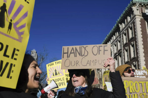 12 Columbia University faculty and students arrested after anti-ICE protest