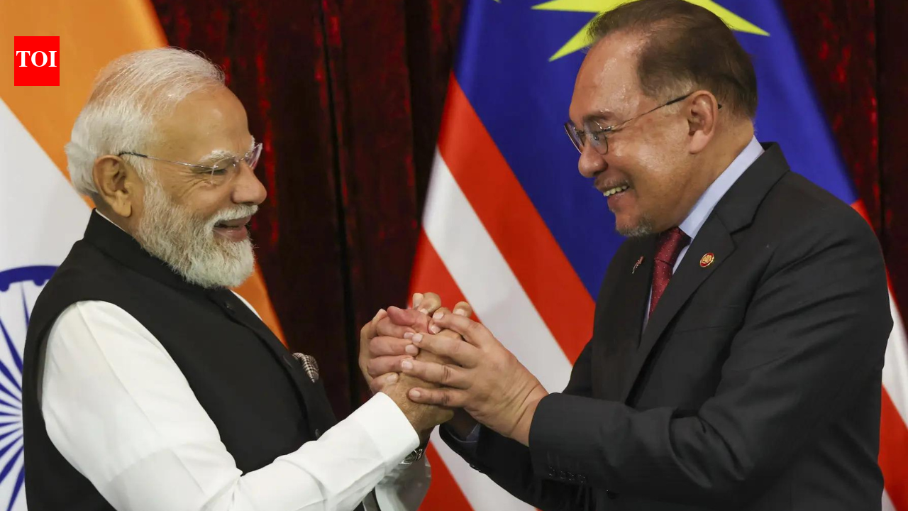Prime Minister Narendra Modi’s two-day visit to Malaysia marked a significant push to translate the upgraded Comprehensive Strategic Partnership into tangible outcomes.Malaysian Prime Minister Anwar Ibrahim described his talks with PM Modi as “very vital, very strategic and critical” for advancing bilateral relations. He pointed to the elevation of ties in 2024 and said both sides were committed to implementing agreements “in a speedy manner”. PM Modi called the relationship “special”, underlining shared maritime interests, cultural links and democratic values. He also reiterated India’s firm stand on terrorism, saying there should be “no double standards, no compromise”. ‘India’s Stand on Terrorism Is Clear’: PM Modi Speaks Firmly During Malaysia Visit The leaders held delegation-level talks in Kuala Lumpur and witnessed the exchange of 11 documents, alongside several key announcements. Key agreements signed1. Audio-visual co-production agreementAn agreement to promote joint film and media production, aimed at boosting cultural exchanges and creative industry collaboration.2. Disaster management cooperationAn MoU to strengthen coordination in disaster response, preparedness and capacity-building between the two governments.3. Combating and preventing corruptionAn MoU providing for cooperation in anti-corruption efforts, including information-sharing and best practices.4. UN peacekeeping cooperation (exchange of letters)Extension of an existing understanding to deepen collaboration in United Nations peacekeeping operations.5. Semiconductor cooperation (exchange of notes)A framework to advance collaboration in the semiconductor sector, a priority area for both economies.6. International big cats alliance framework agreementMalaysia joined India’s IBCA initiative, expanding cooperation on wildlife conservation.7. Social security cooperation (ESIC–PERKESO)A Memorandum of Cooperation to facilitate social security benefits and coordination for Indian citizens working in Malaysia.8. Vocational education and training (TVET)An Exchange of Notes to enhance collaboration in skills development and technical training.9. Security cooperation between national security councilsAn Exchange of Notes formalising closer engagement on national security matters.10. Health and medicine cooperationAn agreement to deepen collaboration in healthcare, medical research and public health systems.11. 10th Malaysia–India CEO forum reportThe joint report was presented to senior officials, outlining recommendations to boost trade and investment ties.Major announcementsBeyond the signed documents, both sides unveiled several initiatives:Establishment of an Indian Consulate General in Malaysia.Creation of a dedicated Thiruvalluvar Centre at Universiti Malaya.Institution of Thiruvalluvar Scholarships for Malaysian nationals.An agreement on cross-border payments between NPCI International Payments Ltd (NIPL) and Malaysia’s PAYNET.An MoU between the University of Cyberjaya and India’s Institute of Training and Research in Ayurveda.The visit was PM Modi’s third to Malaysia and first since the 2024.About the AuthorTOI News DeskThe TOI News Desk comprises a dedicated and tireless team of journalists who operate around the clock to deliver the most current and comprehensive news and updates to the readers of The Times of India worldwide. With an unwavering commitment to excellence in journalism, our team is at the forefront of gathering, verifying, and presenting breaking news, in-depth analysis, and insightful reports on a wide range of topics. The TOI News Desk is your trusted source for staying informed and connected to the ever-evolving global landscape, ensuring that our readers are equipped with the latest developments that matter most.”Read MoreEnd of ArticleFollow Us On Social MediaVideos‘India’s Stand on Terrorism Is Clear’: PM Modi Speaks Firmly During Malaysia Visit”Strategic Ties And Trade Strengthened”: PM Modi Exchanges MoUs With Malaysian PM’Reasons For Reducing Russian Oil Imports Are…’ Foreign Expert Explains India-US Trade FrameworkIndia Reiterates Energy Security Priority, Signals Russia Oil Imports Will ContinueGhaziabad Sisters’ Deaths: Father’s Three Marriages Add Twist To Probe“Deal Favours US farmers” Opposition Attacks India-US Trade FrameworkFrom Tamil Pride To Global Trust: How PM Modi Used Culture To Reset India-Malaysia RelationsPM Modi In Kuala Lumpur Says India Malaysia Ties Are Rising, Unveils IMPACT Vision For Asia”To Benefit Farmers….” Shivraj Singh Chouhan Big Claim On India-US Trade DealPiyush Goyal Says Agriculture Is Self Reliant Sector As India Refuses Farm Import Benefits To US123PhotostoriesValentine’s week watchlist: Latest romantic series to enjoy on OTTFrom Jennifer Aniston to Selena Gomez: 5 celebs who opened up about their toxic marriage and relationship with partnersChef Sanjeev Kapoor shares bizarre food combinations that you will secretly loveBrad Arnold passes away at 47: All about the ‘3 Doors Down’ vocalist7 Japanese techniques to let go of relationship anxietyInside Sivakarthikeyan and Aarthi Sivakarthikeyan’s parenting style: A thoughtful blend of love, balance and mindful choices2 India dishes among Top 100 Dumplings in the World15 lakh new cancer cases in India every year: Don’t ignore these 3 early warning signs, doctor says6 features that increase a home’s resale value over time6 electrical mistakes that can increase your power bill123Hot PicksBudget 2026Gold Silver PricesParliament Budget SessionGCC Unified Visa 2026Income Tax CalculatorPublic holidays February 2026Bank Holidays februaryTop TrendingIndia vs USA LiveCooper Kupp WifeKayla NicoleSuper Bowl LX TicketOliver RowlandJustin GaethjeLIV GolfLiam Paro vs Paddy Donovan Net WorthWinter Olympics 2026NBA Trade Update
