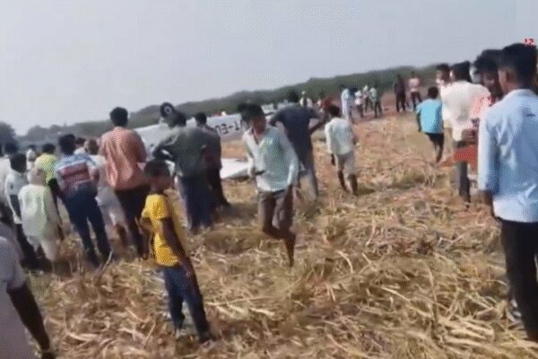 . NEW DELHI: A private mini aircraft crashed into an open field in Karnataka’s Vijayapura district on Sunday afternoon, police said. The two-seater aircraft went down at Mangaluru village in Babaleshwar taluk of Vijayapura. Two people, including the pilot, were on board at the time of the incident.According to news agency PTI, both occupants managed to eject before the crash, narrowly escaping with their lives. However, the aircraft broke into three pieces on impact.The two sustained injuries and were rushed to a nearby hospital for treatment. Their condition is not immediately known.Preliminary information suggests that the aircraft was a training plane and was flying from Kalaburagi to Belagavi when the crash occurred. The exact cause of the incident is yet to be ascertained.This is a developing story. Further details awaited..About the AuthorTOI News DeskThe TOI News Desk comprises a dedicated and tireless team of journalists who operate around the clock to deliver the most current and comprehensive news and updates to the readers of The Times of India worldwide. With an unwavering commitment to excellence in journalism, our team is at the forefront of gathering, verifying, and presenting breaking news, in-depth analysis, and insightful reports on a wide range of topics. The TOI News Desk is your trusted source for staying informed and connected to the ever-evolving global landscape, ensuring that our readers are equipped with the latest developments that matter most.”Read MoreEnd of ArticleFollow Us On Social MediaVideosUkraine to Gaza: Malaysia PM Anwar Ibrahim hails PM Modi’s unwavering global peace pushGogoi’s wife Elizabeth worked for Pakistani agent Ali Tauqeer Sheikh: Assam CM Himanta Biswa Sarma‘India’s Stand on Terrorism Is Clear’: PM Modi Speaks Firmly During Malaysia Visit”Strategic Ties And Trade Strengthened”: PM Modi Exchanges MoUs With Malaysian PM’Reasons For Reducing Russian Oil Imports Are…’ Foreign Expert Explains India-US Trade FrameworkIndia Reiterates Energy Security Priority, Signals Russia Oil Imports Will ContinueGhaziabad Sisters’ Deaths: Father’s Three Marriages Add Twist To Probe“Deal Favours US farmers” Opposition Attacks India-US Trade FrameworkFrom Tamil Pride To Global Trust: How PM Modi Used Culture To Reset India-Malaysia RelationsPM Modi In Kuala Lumpur Says India Malaysia Ties Are Rising, Unveils IMPACT Vision For Asia123PhotostoriesPM Narendra Modi’s Panch Prana goal and the role of Shatavari and it’s importance in traditional Indian kitchens7 warning signs of structural defects every homeowner should know‘The Fame Game’, ‘Mrs. Deshpande’, ‘Maa Behen’: Madhuri Dixit Nene’s evolving OTT journeyBengaluru–coastal Karnataka to get Vande Bharat boost: What we knowBengaluru’s Hebbal flyover makeover speeds up daily commute: See how traffic flow has improvedTop 5 real estate hotspots in Ahmedabad, Gujarat in 2026THIS Dev Anand masterpiece had a parallel English version that vanished for over four decades – All you need to knowIndian Railways almost fully electric: How it compares with Switzerland, China and Japan8 interesting ways to use leftover rajma for lunchJaideep Ahlawat birthday special: ‘Paatal Lok’, ‘The Family Man 3’, ‘Jewel Thief’, ‘Maharaj’ — ranking his most powerful OTT performances123Hot PicksBudget 2026Gold Silver PricesParliament Budget SessionGCC Unified Visa 2026Income Tax CalculatorPublic holidays February 2026Bank Holidays februaryTop TrendingIndia vs USA LiveCooper Kupp WifeKayla NicoleSuper Bowl LX TicketOliver RowlandJustin GaethjeLIV GolfLiam Paro vs Paddy Donovan Net WorthWinter Olympics 2026NBA Trade Update