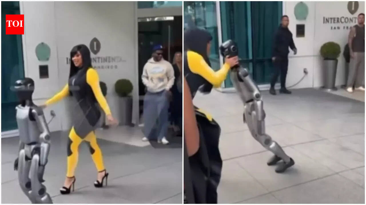 ‘Unintentionally hilarious’: Internet react after robot falls during Cardi B’s lap dance in viral video