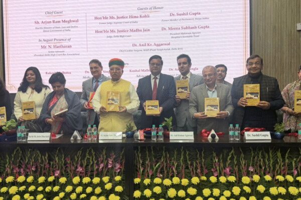 NEW DELHI: Union minister of state for law and justice Arjun Ram Meghwal on Sunday launched “The Medicolegal Guidebook,” in an effort to bridge the interface between medicine and law to ensure patient safety, ethical practice, and legal compliance in healthcare.The book is co-authored by Deepak Singla, medical director of Maharaja Agrasen Hospital; Aarushi Singla, pediatric endocrinologist, ESIC Medical College & Hospital; senior advocate Rakesh Malhotra; and advocate Kushal Malhotra.Addressing the gathering, the authors said the guidebook equips healthcare professionals with hands-on medico-legal guidance, helping strengthen patient safety, ethical responsibility, and standards of care.The book was unveiled in the presence of senior figures from the legal and medical fraternity, including Meena Subash Gupta, Sushil Gupta, Anil Agarwal, former Supreme Court judge Justice Hima Kohli, and high court judge Justice Madhu Jain.End of ArticleFollow Us On Social MediaVideos‘Embarrassed Himself’: Gaurav Gogoi Slams Assam CM Himanta Sarma Over ‘Pakistan Links’ Allegation‘1.25 Crore Hindus In Bangladesh’: RSS Chief Mohan Bhagwat Issues Big Unity CallUkraine to Gaza: Malaysia PM Anwar Ibrahim hails PM Modi’s unwavering global peace pushGogoi’s wife Elizabeth worked for Pakistani agent Ali Tauqeer Sheikh: Assam CM Himanta Biswa Sarma‘India’s Stand on Terrorism Is Clear’: PM Modi Speaks Firmly During Malaysia Visit”Strategic Ties And Trade Strengthened”: PM Modi Exchanges MoUs With Malaysian PM’Reasons For Reducing Russian Oil Imports Are…’ Foreign Expert Explains India-US Trade FrameworkIndia Reiterates Energy Security Priority, Signals Russia Oil Imports Will ContinueGhaziabad Sisters’ Deaths: Father’s Three Marriages Add Twist To Probe“Deal Favours US farmers” Opposition Attacks India-US Trade Framework123PhotostoriesTop 6 cheapest destinations to travel in India in 2026The one-sided friendship problem: Why so many adult friendships feel draining now8 types of kadhi from across India to try for lunchScarlett Johansson net worth: Inside the USD 165 million fortune of Marvel’s ‘Black Widow’ starFrom Bad Bunny, Green Day to Charlie Puth: Full list of Super Bowl 60 performersFrom a massive living room to lavish bedrooms: A look at Samay Raina’s luxurious housePM Narendra Modi’s Panch Prana goal and the role of Shatavari and it’s importance in traditional Indian kitchens7 warning signs of structural defects every homeowner should know‘The Fame Game’, ‘Mrs. Deshpande’, ‘Maa Behen’: Madhuri Dixit Nene’s evolving OTT journeyBengaluru–coastal Karnataka to get Vande Bharat boost: What we know123Hot PicksBudget 2026Gold Silver PricesParliament Budget SessionGCC Unified Visa 2026Income Tax CalculatorPublic holidays February 2026Bank Holidays februaryTop TrendingSri Lanka vs Ireland Live ScoreCooper Kupp WifeLindsey Vonn InjurySuper Bowl LX TicketOliver RowlandJustin GaethjeLIV GolfLiam Paro vs Paddy Donovan Net WorthWinter Olympics 2026NBA Trade Update